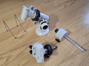 Orion Equatorial Telescope Mount Head w Counterweight & Shaft – Astronomy