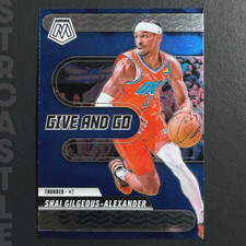 Shai Gilgeous Alexander 2024-25 #2 Mosaic Give and Go Thunder Mint Base Chrome🔥