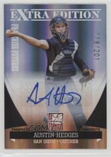 2011 Donruss Elite Extra Edition 118/201 Austin Hedges #28 Auto 0s3