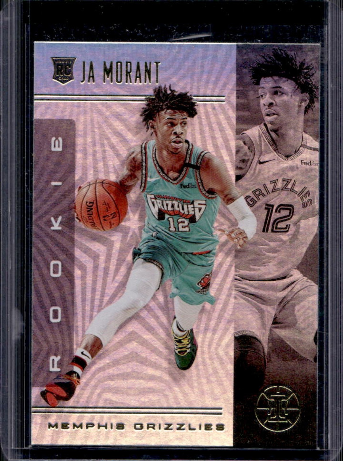 2019-20 Panini Illusions Ja Morant RC Rookie #161 Grizzlies