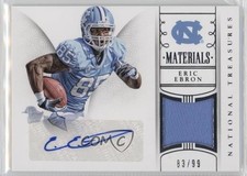 2015 National Treasures College Materials Signatures 83/99 Eric Ebron Auto 13st