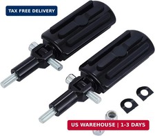 Rear Passenger Foot pegs Mounts Foot Rest Pedals Bracket Fit Harley Softail Brea