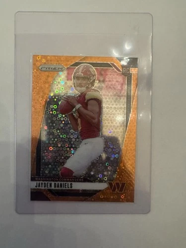 2024 Panini Prizm - Rookies Jayden Daniels #347 Lazer Prizm (RC)