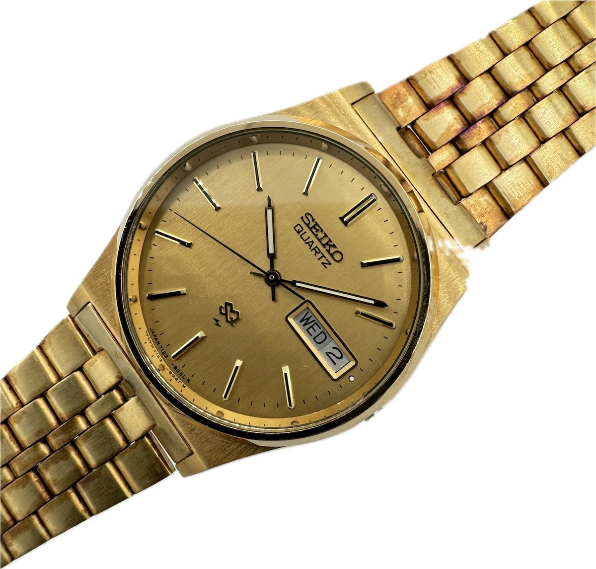 Vintage Seiko Salesman Sample 7123-8339 Men's Wristwatch Case for