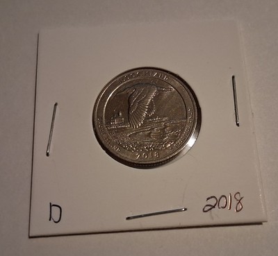 2018 Denver Mint Block Island Rhoad Island Quarter ATB