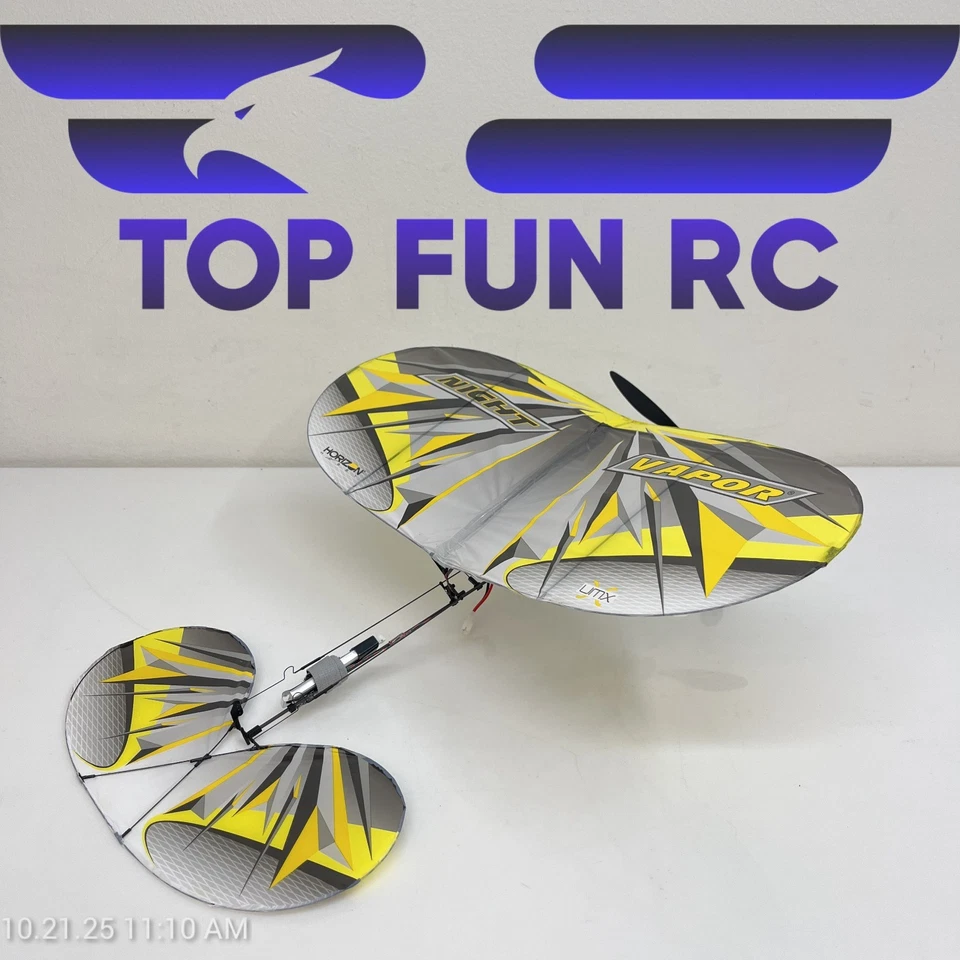 E-Flite UMX Night Vapor Ultra-Micro Slow Flyer Missing Tail Rudder - Image 4 of 4