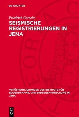 Seismische Registrierungen In Jena