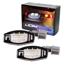 Super Bright Xenon White 18-SMD Full LED License Plate Light Kit Compatible