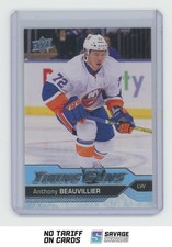 2016-17 Upper Deck Young Guns Anthony Beauvillier #220 New York Islanders