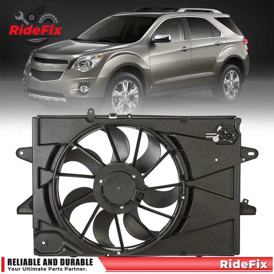 For 2010-2017 Chevrolet Equinox GMC Terrain 2.4L Radiator Cooling Fan Assembly - Изображение 3 из 4