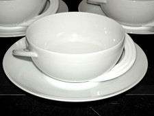 Rosenthal Cupola Bianca Linea Studio 6 Bellissime Zuppiere con Piattini