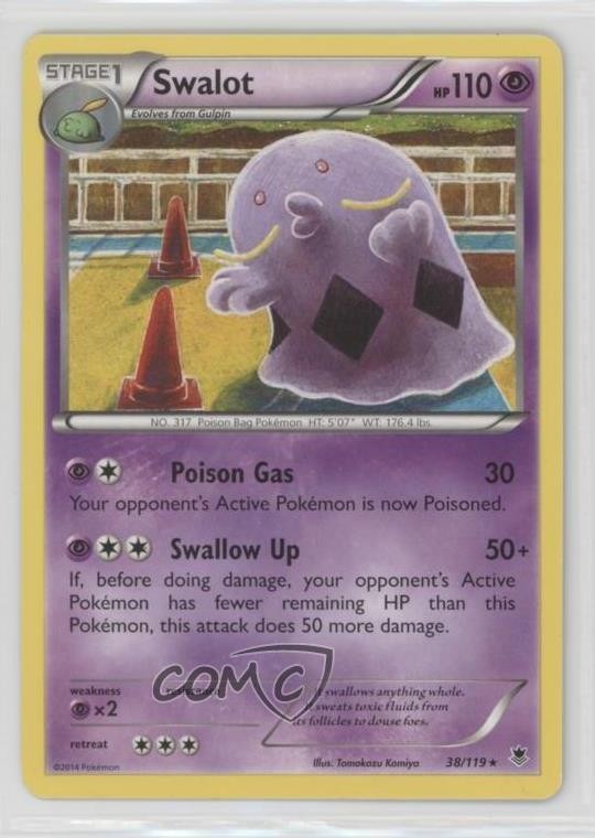 Swalot Pokemon XY Phantom Forces #38