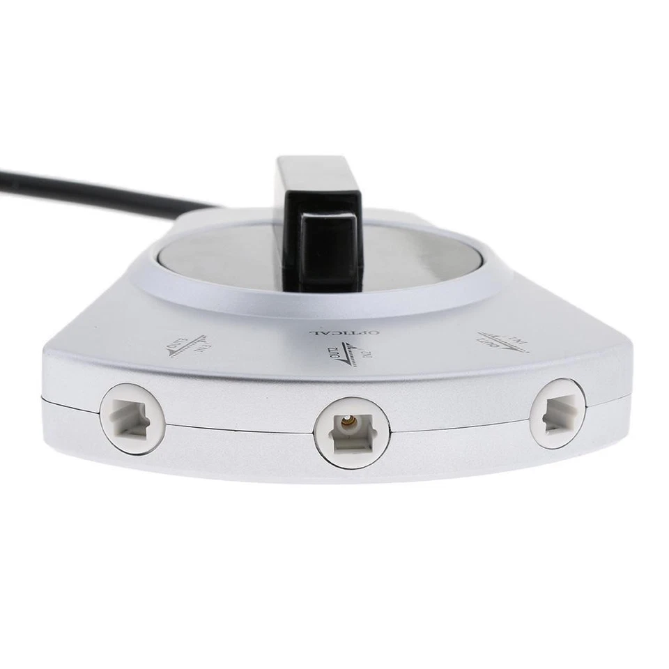 3 Way In / Out Digital Toslink Optical Audio Splitter Manual - Image 4 of 4