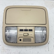 2003-2008 Honda Pilot Dome Light Tan Oem Homelink Overhead Console Tested 2 Lens 2003-2008 Honda Pilot Dome Light Tan Oem Homelink Overhead Console Tested 2 Lens