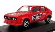 Solido 1/43 Scale 1310 - 1974 Alfa Romeo Sud Trofeo Rally - #2 Red