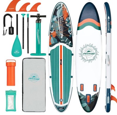335x84x15cm Aufblasbares SUP Board 180kg 3 Personen Stand Up Allround Paddle