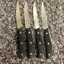 Lot of 4 JA Henckels Definition 4.5" Steak Knife Stainless Steel 19479-120