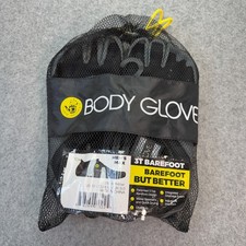 NWT Body Glove 3T Barefoot Max Water Shoes Men  s 10 Black Yellow Surf Swim Beach