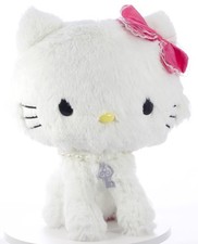 Sanrio Charmmy Kitty Osumashi Big 12" de peluche 30cm Oficial Nueva Hello Kitty Pet