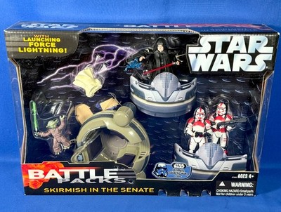 SKIRMISH IN THE SENATE - Star Wars BATTLE PACK 4 Figures ULTIMATE GALACTIC HUNT