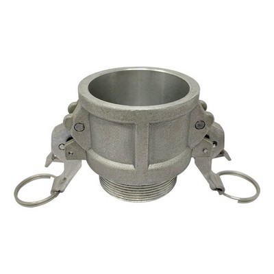 Self Locking Camlock Fitting, Type B, Aluminum, 2? Female Cam and Groove x 2?...