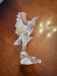 Swarovski Crystal bald eagle figurine, retired, introduced in 2000