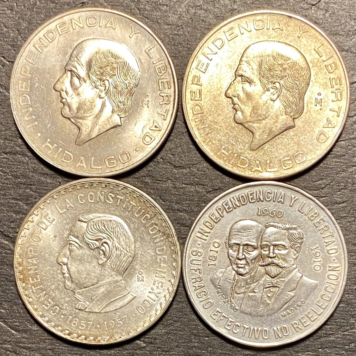 1957年 メキシコ 10ペソ銀貨　未使用 10 Pesos 1957 Silver Mexican Coins (1905-Now) for sale | eBay