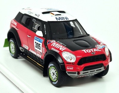 TSM 1/43 2011 Mini All4 Racing #305 Dakar Rally Monster X Resin Model Car