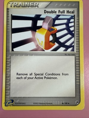 POKEMON AQUAPOLIS DOUBLE FULL HEAL TRAINER CARD.
