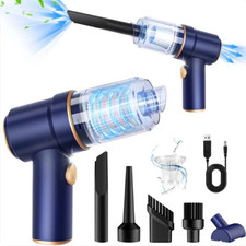 KMM Handheld Car Vacuum Cleaner, 9000Pa Vacuum Cleaner and Air Duster, 120W High