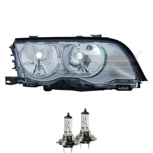 Scheinwerfer Links Titanium H7/H7 FüR BMW 3Er Touring E46 Inkl. Osram Lampen-image