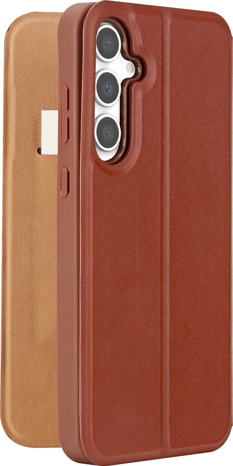 ISY ISC 3143, Книжный переплет, Samsung, Galaxy A55 5G, Braun