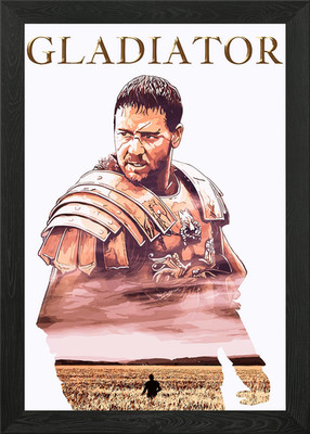 Gladiator Filmposter Gerahmtes Wandbild Poster Leinwanddruck Bild