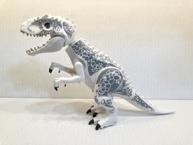 Authentic Lego Jurassic World White Indominus Rex Figure from 75919, Retired