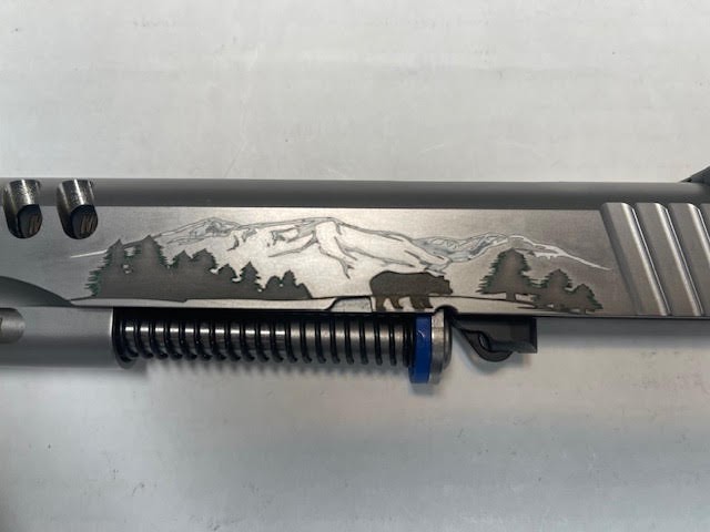 1911 Complete Custom engraved and Ported 10mm Long Slide | eBay