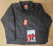 NEW Milwaukee M12 HEXON Black TOUGHSHELL Heated Jacket Size 2X Model M100B-212X