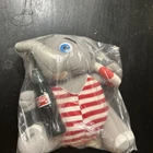 Vintage 1993 Coca Cola Elephant Plush Wearing A Swimsuit & Holding A Coke Bottle