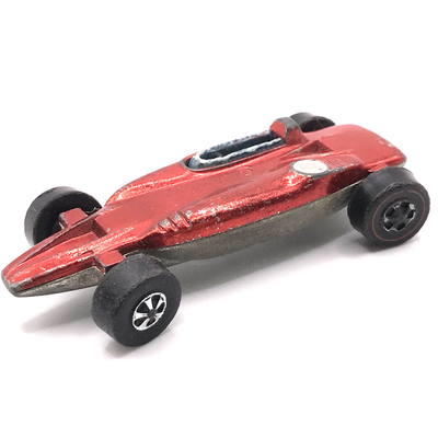 Hot Wheels Redline Shelby Turbine 1969 Red Black Interior - Made