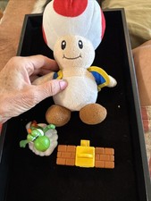 8" Nintendo Official Super Mario Toad Plush Stuffed Toys Lot. 4042