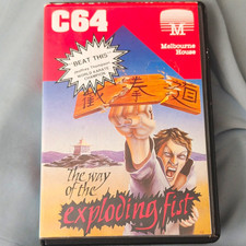 Melbourne House The Way of the Exploding Fist - Commodore 64 C64 Game
