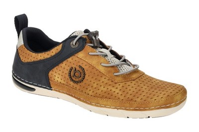 Bugatti GLENANS Herrenschuhe - sportliche Slipper - Halbschuhe gelb Freizeit
