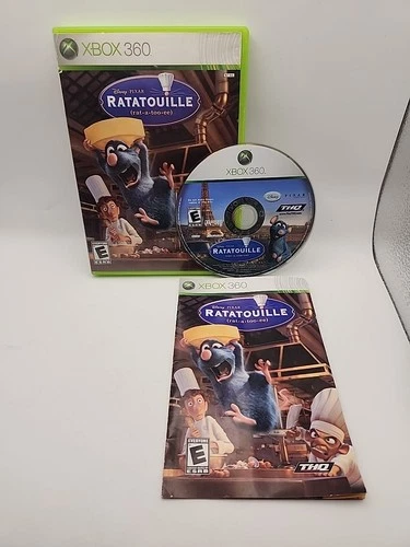 Ratatouille (Microsoft Xbox 360, 2007) CIB Tested!