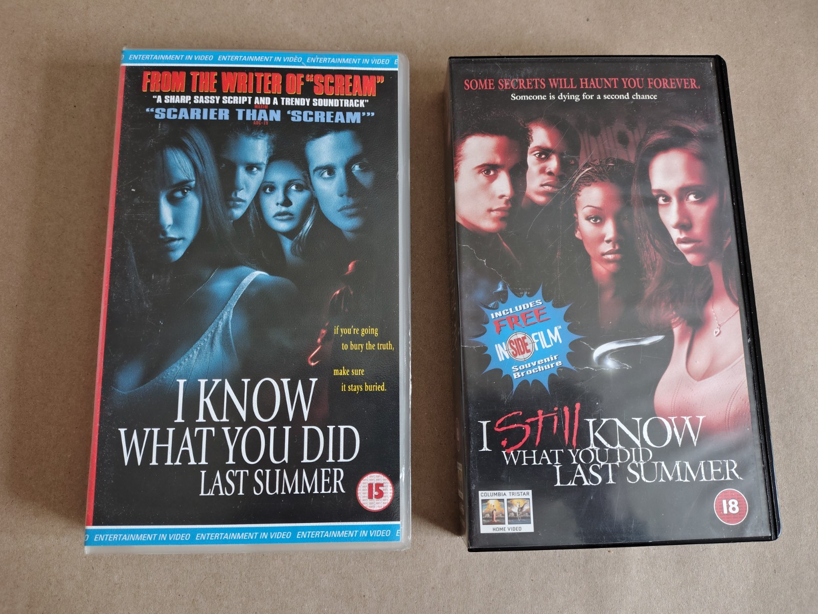 I know what you did last summer and still know VHS'S