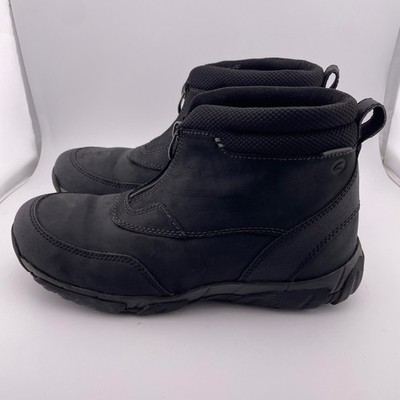 Clarks Black Leather Men’s Ankle Boots - Classic Zip & Buckle Style Mens Clarkdale Easy Black Leather Chelsea Boots main image 4