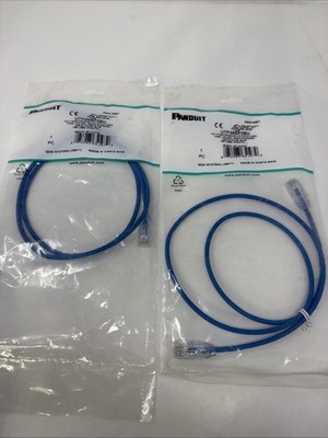 Panduit UTP28SP3BU CAT 6 Performance UTP Patch Cord, 3ft. Brand New
