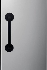 Magnetic Refrigerator Door Handle, Strong Fridge Pull Black