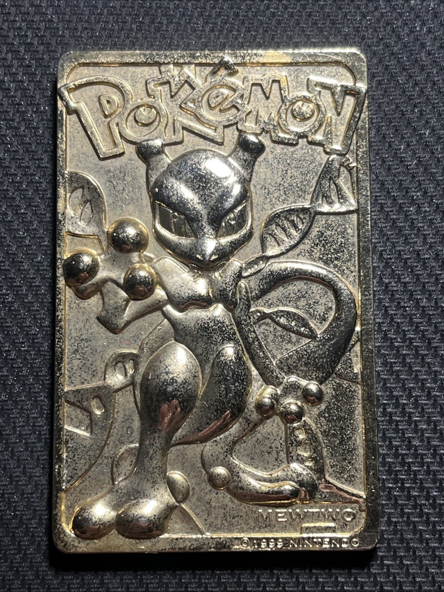 1999 Vintage Pokémon Burger King Gold Card Set Pikachu, Charizard