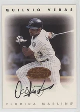 1996 Leaf Signature Series Auto Bronze Quilvio Veras Auto