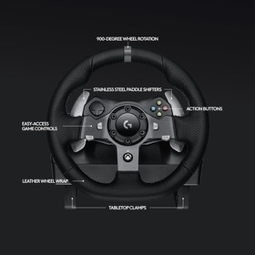 Logitech G920 Driving Force Racing Wheel for Xbox One and PC (941-000121)