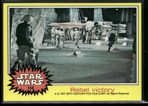 1977 Topps Star Wars #158 Rebel victory — Raw